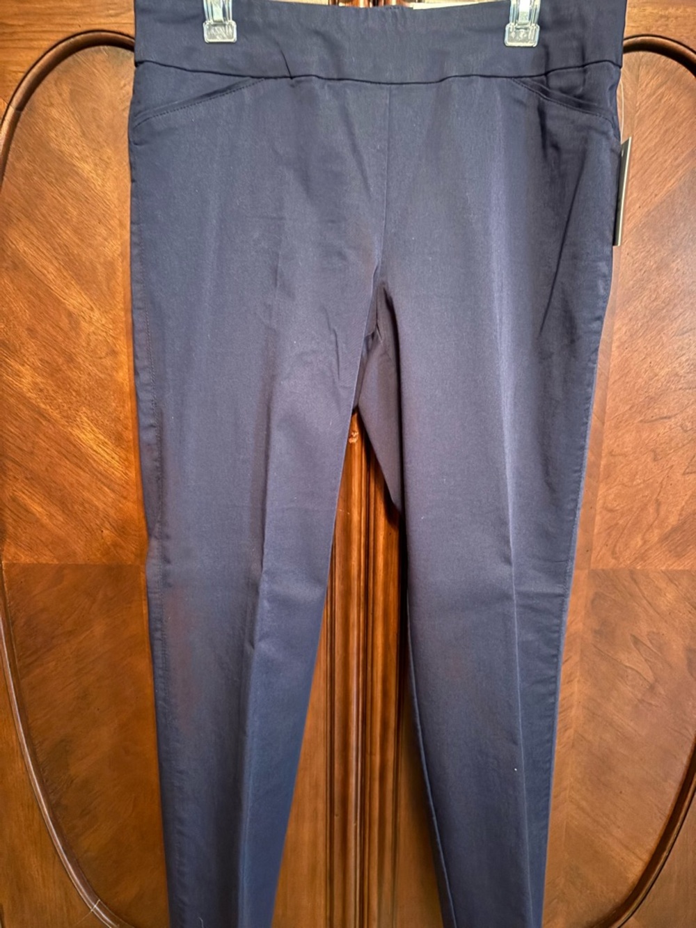 Ladies Navy Stretch Dress Pants